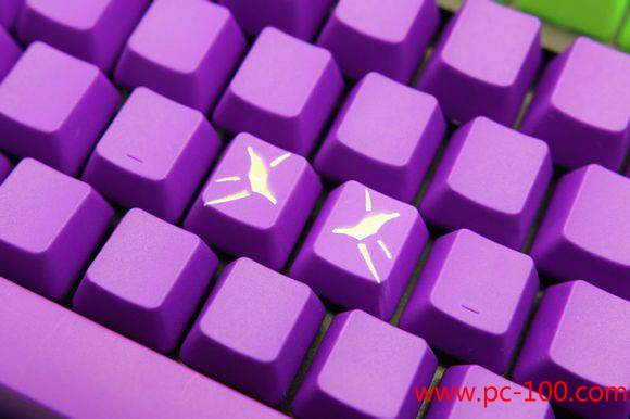 Custom printing patterns on key caps for mechanical gaming keyboard