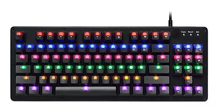 Mechanical keyboard-with single color back light