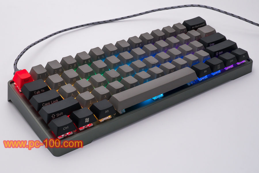 RGB backlit effects for GH60 custom programmable mechanical keyboard